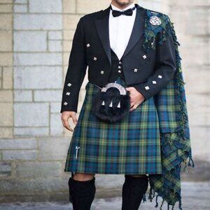 NWT! St.Kilda MEN Highland Dress Scottish Tartan SIZE-31